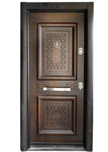 3FT 2 PANEL EMBOSSED [900mm by 2100mm]