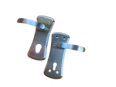SILVER DOOR HANDLE