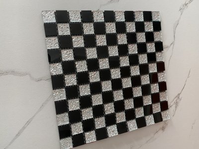 WHITE & BLACK DECORATIVE PANEL
