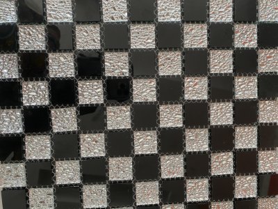 WHITE & BLACK DECORATIVE PANEL